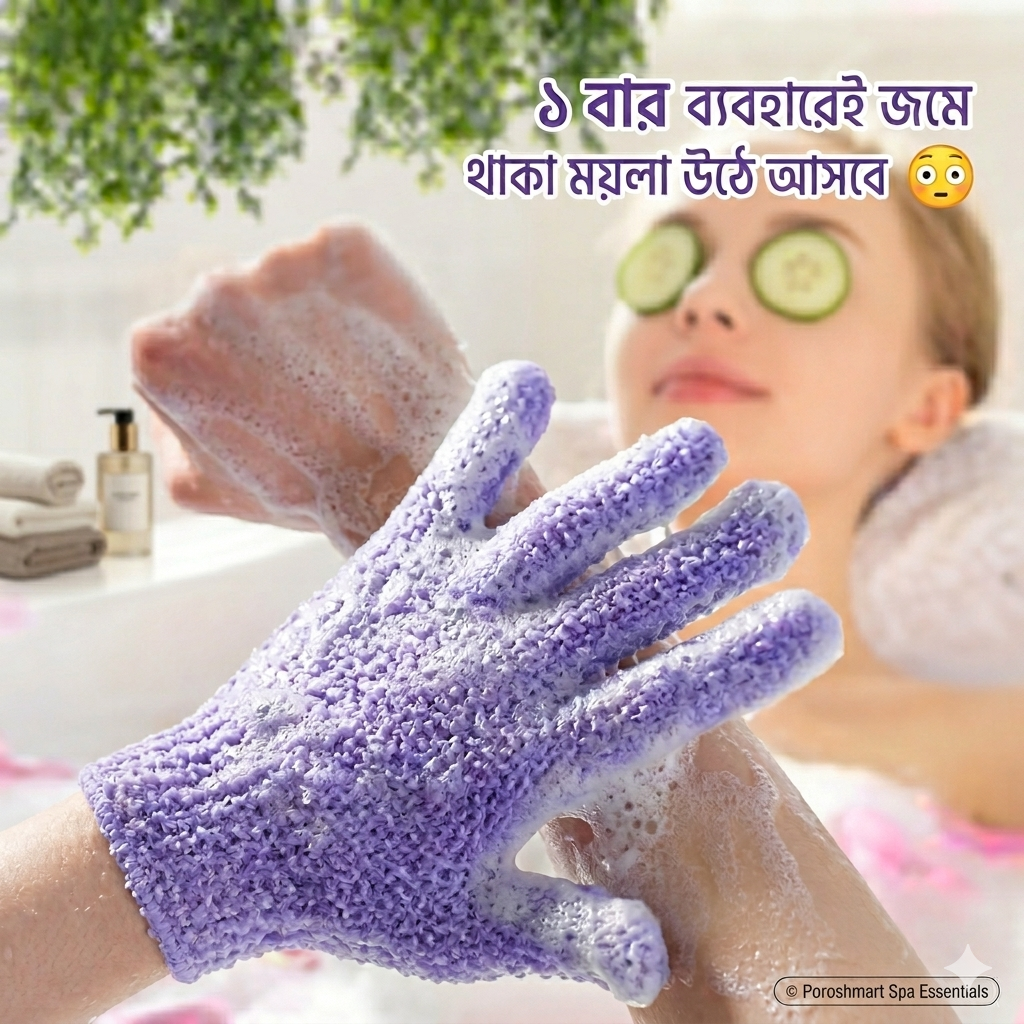 2PCS Shower Gloves